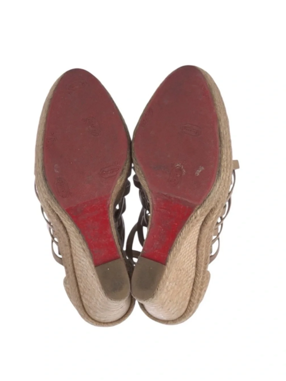 Christian Louboutin Tramontagne wedge heels RETAIL 795